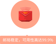 郵局穩(wěn)定，可用性高達99.9%